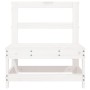 Central garden sofas 2 pcs solid white pine wood by , Modular outdoor sofas - Ref: Foro24-825514, Price: 124,57 €, Discount: %