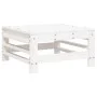 Solid pine wood garden stool by , Modular outdoor sofas - Ref: Foro24-825619, Price: 58,18 €, Discount: %