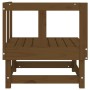 Garten-Ecksofas 2 Stk. Massivholz Kiefer honigbraun von , Modulare Sofas für den Außenbereich - Ref: Foro24-825397, Preis: 12...