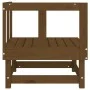 Garten-Ecksofas 2 Stk. Massivholz Kiefer honigbraun von , Modulare Sofas für den Außenbereich - Ref: Foro24-825397, Preis: 12...