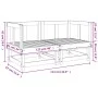 Garten-Ecksofas 2 Stk. Massivholz Kiefer honigbraun von , Modulare Sofas für den Außenbereich - Ref: Foro24-825397, Preis: 12...