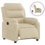 Elektrischer Liegesessel aus cremefarbenem Stoff von , Sessel - Ref: Foro24-3204965, Preis: 289,30 €, Rabatt: %