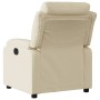 Cream Fabric Power Recliner by , Armchairs - Ref: Foro24-3204965, Price: 283,26 €, Discount: %
