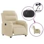 Cream Fabric Power Recliner by , Armchairs - Ref: Foro24-3204965, Price: 289,32 €, Discount: %