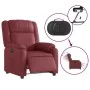 Elektrischer Liegesessel aus rotem Kunstleder von , Sessel - Ref: Foro24-3205140, Preis: 295,42 €, Rabatt: %