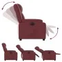 Elektrischer Liegesessel aus rotem Kunstleder von , Sessel - Ref: Foro24-3205140, Preis: 295,42 €, Rabatt: %