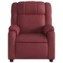 Elektrischer Liegesessel aus rotem Kunstleder von , Sessel - Ref: Foro24-3205140, Preis: 295,42 €, Rabatt: %
