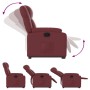 Roter verstellbarer Sessel aus Kunstleder von , Sessel - Ref: Foro24-3205154, Preis: 274,07 €, Rabatt: %