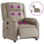Cappuccino Synthetic Leather Electric Massage Recliner by , Armchairs - Ref: Foro24-3205149, Price: 296,73 €, Discount: %