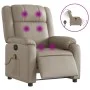 Cappuccino Synthetic Leather Electric Massage Recliner by , Armchairs - Ref: Foro24-3205149, Price: 295,17 €, Discount: %