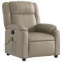 Cappuccino Synthetic Leather Electric Massage Recliner by , Armchairs - Ref: Foro24-3205149, Price: 295,17 €, Discount: %