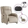Cappuccino Synthetic Leather Electric Massage Recliner by , Armchairs - Ref: Foro24-3205149, Price: 295,17 €, Discount: %