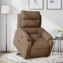 Sillón reclinable elevable de tela marrón de , Sillones - Ref: Foro24-3204984, Precio: 321,65 €, Descuento: %