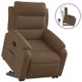 Sillón reclinable elevable de tela marrón de , Sillones - Ref: Foro24-3204984, Precio: 321,65 €, Descuento: %