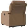 Sillón reclinable elevable de tela marrón de , Sillones - Ref: Foro24-3204984, Precio: 321,65 €, Descuento: %