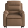 Brown Fabric Liftable Recliner by , Armchairs - Ref: Foro24-3204984, Price: 304,05 €, Discount: %