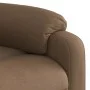 Sillón reclinable elevable de tela marrón de , Sillones - Ref: Foro24-3204984, Precio: 321,65 €, Descuento: %
