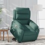 Sillón reclinable elevable tela verde oscuro de , Sillones - Ref: Foro24-3204986, Precio: 303,30 €, Descuento: %