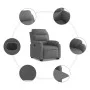 Elektrisch anhebbarer Liegestuhl aus dunkelgrauem Stoff von , Sessel - Ref: Foro24-3205005, Preis: 333,33 €, Rabatt: %