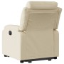 Elektrisch anhebbarer Liegestuhl aus cremefarbenem Stoff von , Sessel - Ref: Foro24-3205013, Preis: 345,31 €, Rabatt: %
