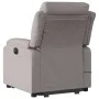 Anhebbarer elektrischer Massagesessel mit taupefarbenem Stoff von , Sessel - Ref: Foro24-3205024, Preis: 387,76 €, Rabatt: %