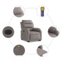 Anhebbarer elektrischer Massagesessel mit taupefarbenem Stoff von , Sessel - Ref: Foro24-3205024, Preis: 360,98 €, Rabatt: %
