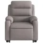 Liftable reclining electric massage chair taupe fabric by , Armchairs - Ref: Foro24-3205024, Price: 388,01 €, Discount: %