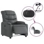 Gray Faux Leather Power Recliner by , Armchairs - Ref: Foro24-3206588, Price: 258,35 €, Discount: %