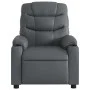 Gray Faux Leather Power Recliner by , Armchairs - Ref: Foro24-3206588, Price: 258,35 €, Discount: %