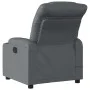 Grauer elektrisch verstellbarer Massagesessel aus Kunstleder von , Sessel - Ref: Foro24-3206595, Preis: 277,25 €, Rabatt: %