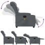 Grauer elektrisch verstellbarer Massagesessel aus Kunstleder von , Sessel - Ref: Foro24-3206595, Preis: 271,27 €, Rabatt: %
