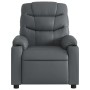 Grauer elektrisch verstellbarer Massagesessel aus Kunstleder von , Sessel - Ref: Foro24-3206595, Preis: 271,27 €, Rabatt: %