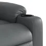Grauer elektrisch verstellbarer Massagesessel aus Kunstleder von , Sessel - Ref: Foro24-3206595, Preis: 277,25 €, Rabatt: %