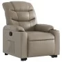 Cappuccino-colored artificial leather liftable recliner chair by , Armchairs - Ref: Foro24-3206605, Price: 298,24 €, Discount: %