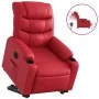 Sillón elevable eléctrico cuero artificial rojo de , Sillones - Ref: Foro24-3206618, Precio: 358,24 €, Descuento: %