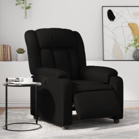 Sillón reclinable eléctrico de cuero sintético negro de , Sillones - Ref: Foro24-3205250, Precio: 268,02 €, Descuento: %