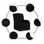 Sillón reclinable eléctrico de cuero sintético negro de , Sillones - Ref: Foro24-3205250, Precio: 271,27 €, Descuento: %