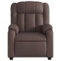 Brauner elektrisch verstellbarer Massagesessel aus Kunstleder von , Sessel - Ref: Foro24-3205259, Preis: 308,83 €, Rabatt: %