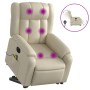 Elektrischer Hebe-Massagesessel aus cremefarbenem Kunstleder von , Sessel - Ref: Foro24-3205286, Preis: 345,55 €, Rabatt: %