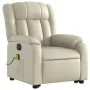 Elektrischer Hebe-Massagesessel aus cremefarbenem Kunstleder von , Sessel - Ref: Foro24-3205286, Preis: 369,74 €, Rabatt: %