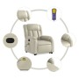 Elektrischer Hebe-Massagesessel aus cremefarbenem Kunstleder von , Sessel - Ref: Foro24-3205286, Preis: 345,55 €, Rabatt: %