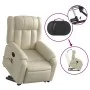 Elektrischer Hebe-Massagesessel aus cremefarbenem Kunstleder von , Sessel - Ref: Foro24-3205286, Preis: 369,74 €, Rabatt: %