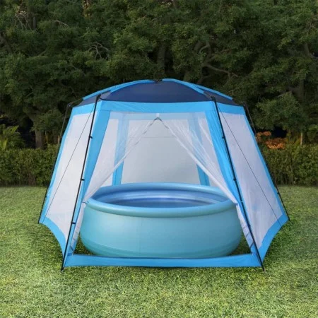 Carpa para piscina de tela azul 660x580x250 cm de vidaXL, Accesorios para piscinas y spa - Ref: Foro24-91576, Precio: 169,98 ...