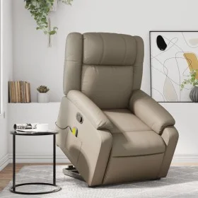 Cappuccino-Fußmassagesessel aus Kunstleder von , Sessel - Ref: Foro24-3205163, Preis: 336,05 €, Rabatt: %