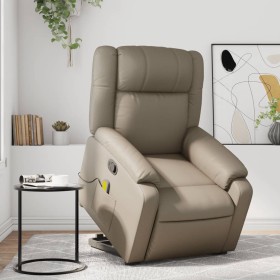 Cappuccino-Fußmassagesessel aus Kunstleder von , Sessel - Ref: Foro24-3205163, Preis: 316,06 €, Rabatt: %