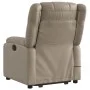 Cappuccino-colored artificial leather foot massage recliner by , Armchairs - Ref: Foro24-3205163, Price: 344,25 €, Discount: %