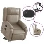 Cappuccino-colored artificial leather foot massage recliner by , Armchairs - Ref: Foro24-3205163, Price: 344,25 €, Discount: %