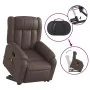 Brown Faux Leather Foot Massage Recliner by , Armchairs - Ref: Foro24-3205273, Price: 353,45 €, Discount: %