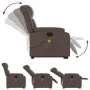 Brauner Fußmassagesessel aus Kunstleder von , Sessel - Ref: Foro24-3205273, Preis: 353,45 €, Rabatt: %