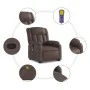 Brauner Fußmassagesessel aus Kunstleder von , Sessel - Ref: Foro24-3205273, Preis: 353,45 €, Rabatt: %